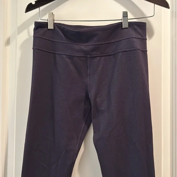 Like New! Lululemon Athletica women denim design leggings/inner pouch size 6 - Picture 5 of 12